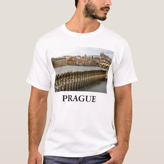 T-shirt Praga - castelo II (Frente)