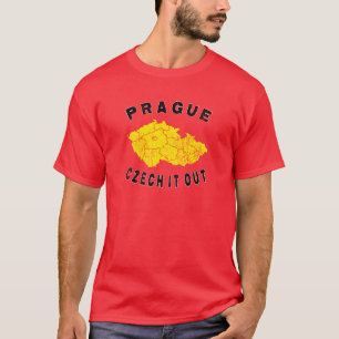 T-shirt Praga - checo ele para fora