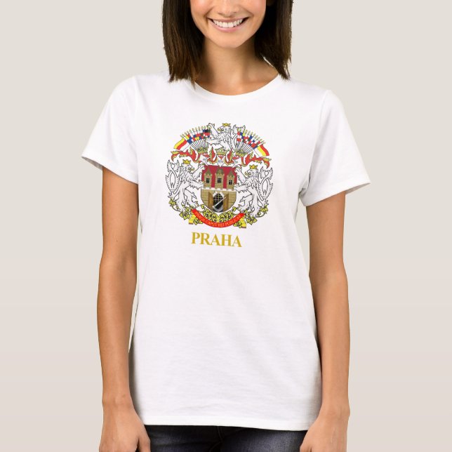 T-shirt Praha (Praga) (Frente)