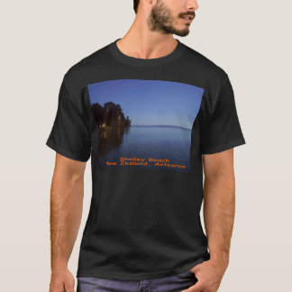 T-shirt Praia de Shelley, Kaipara, Nova Zelândia, Aotearoa
