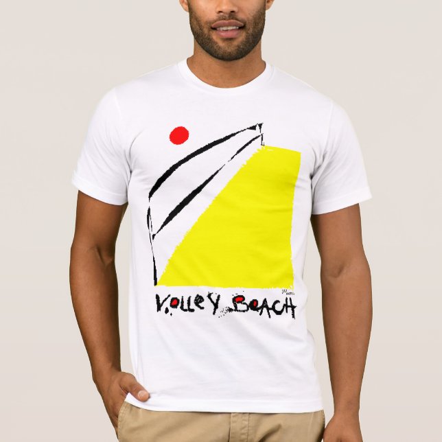 T-shirt Praia de Vôlei (Frente)