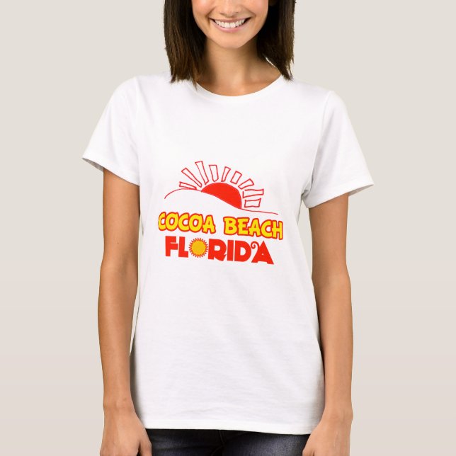 T-shirt Praia do cacau, Florida (Frente)