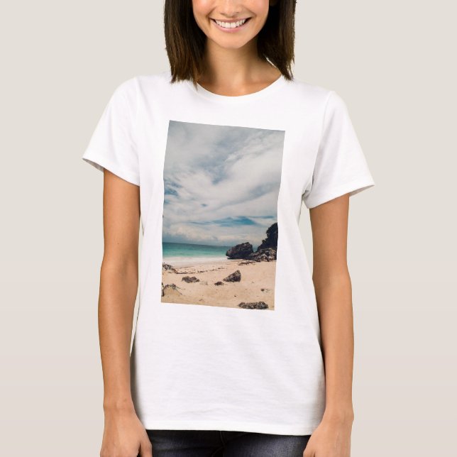 T-shirt Praia em Tulum, México (Frente)
