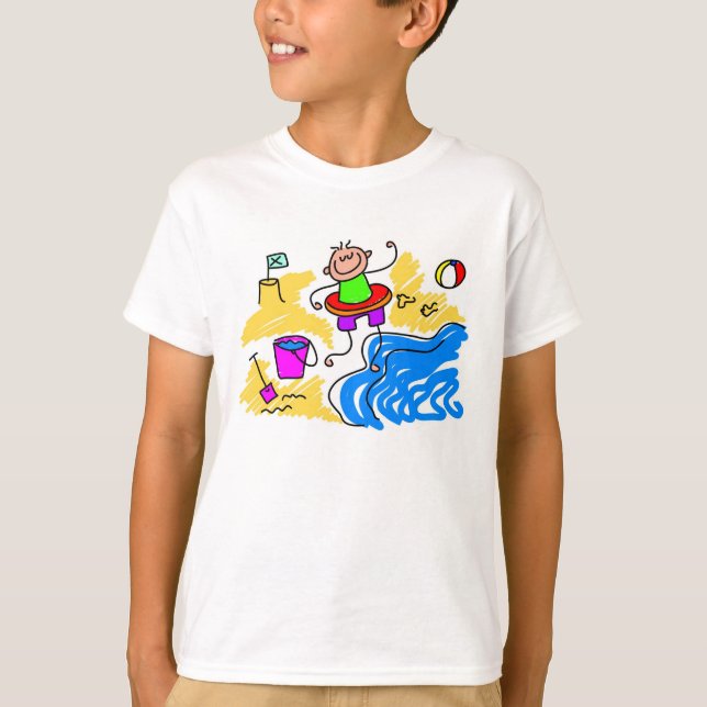 T-shirt Praia Paddle (Frente)