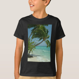 T-shirt Praia Tropical Areia Sol Água Ondas Surf Arte