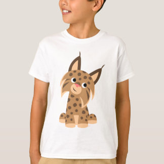 T-shirt Prankish das crianças do lince dos