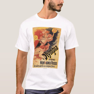 T-shirt Pratos deixando de funcionar da menina do clube
