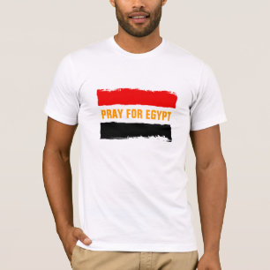 T-shirt Pray para Egipto