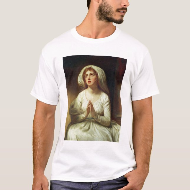 T-shirt Praying da senhora Hamilton (Frente)