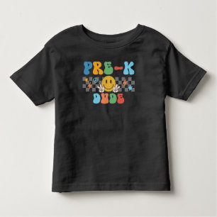 T-Shirt Pré-K Dude Boys Retro