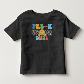 T-Shirt Pré-K Dude Boys Retro