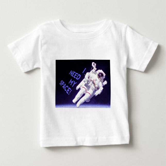 T-shirt Preciso Do Meu Espaço (Frente)
