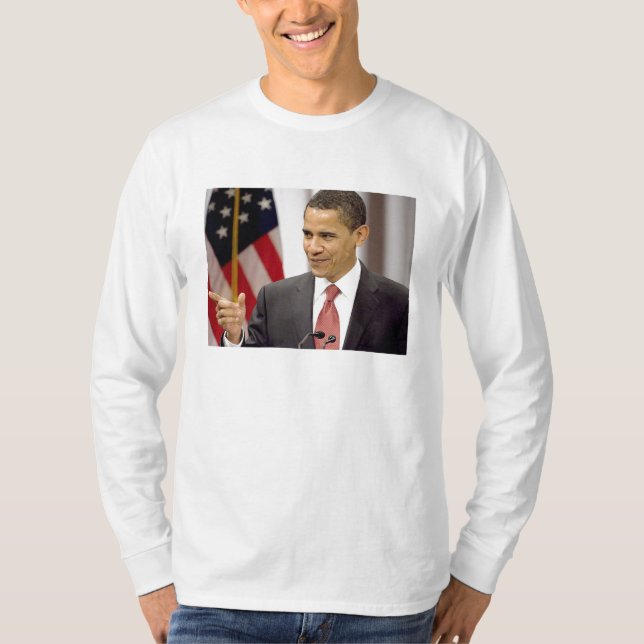 T-shirt Predsident Barack Obama (Frente)