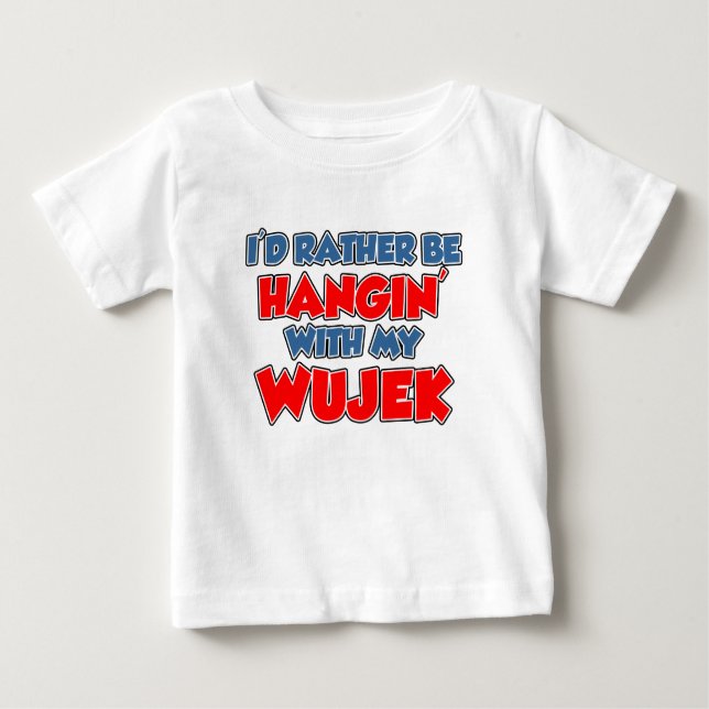 T-shirt Preferencialmente Be com Wujek (Frente)