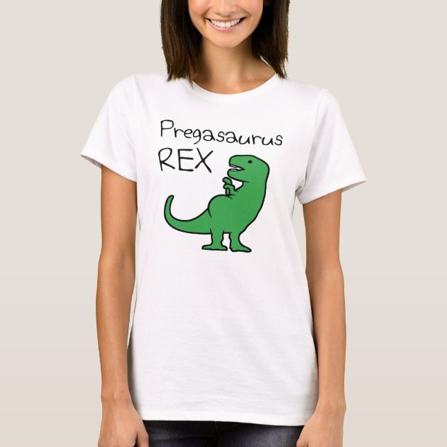 T-shirt Pregasaurus Rex (Frente)