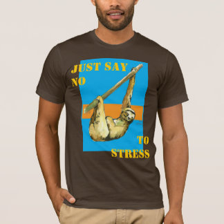 T-shirt Preguiça - apenas diga não