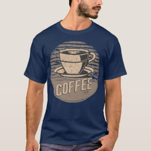 T-Shirt Premium De Café Retroativo