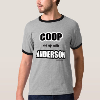 T-shirt Prenda-me acima com Anderson