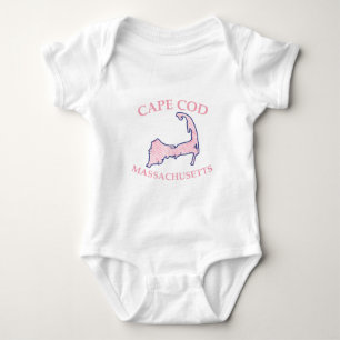 T-shirt Preppy Pink Cape Cod Massachusetts