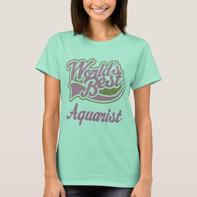 T-shirt Presente Aquarista (Frente)