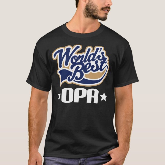 T-shirt Presente de Opa (Frente)