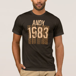T-shirt Presente do ano do aniversário de 30 anos o melho