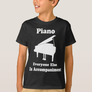 T-shirt Presente do piano