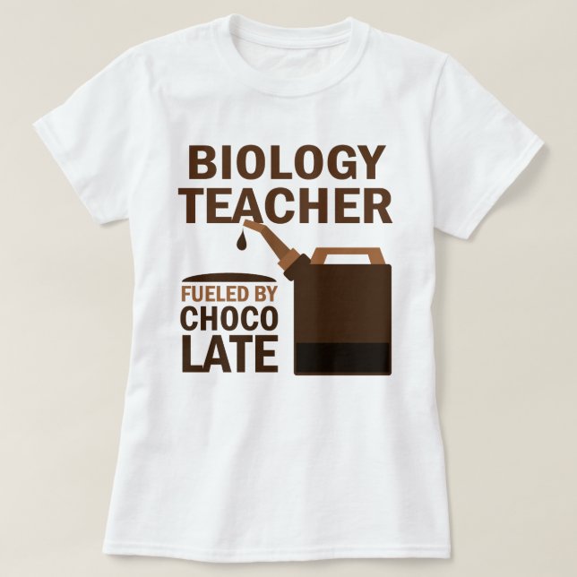T-shirt Presente do professor de biologia (engraçado) (Frente do Design)
