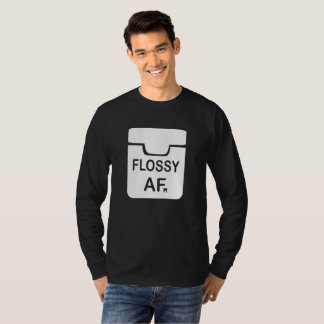T-shirt Presente engraçado AF Flossy do amor da