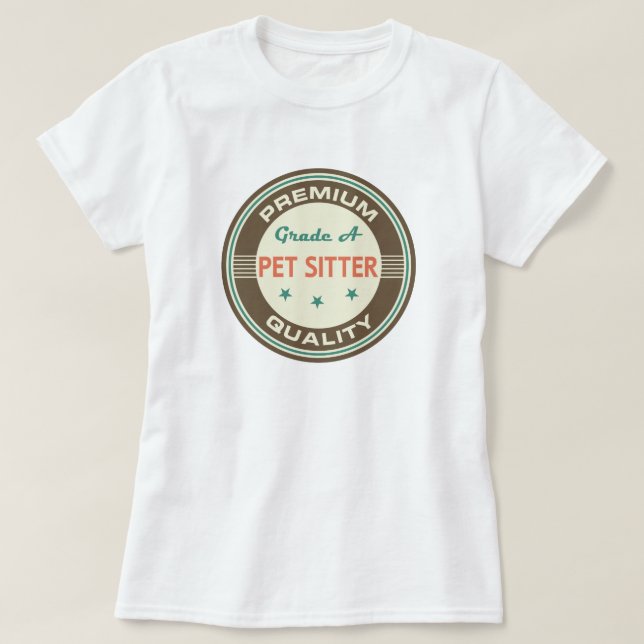 T-shirt Presente (engraçado) superior do baby-sitter do (Frente do Design)