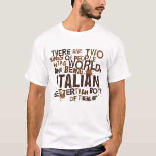T-shirt Presente italiano (engraçado)