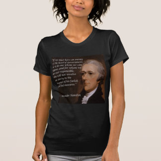 T-shirt Presente "Líder Inimigo" Alexander Hamilton