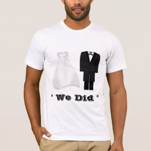 T-shirt Presente perfeito para os recém-casados