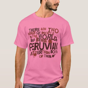 T-shirt Presente peruano (engraçado)
