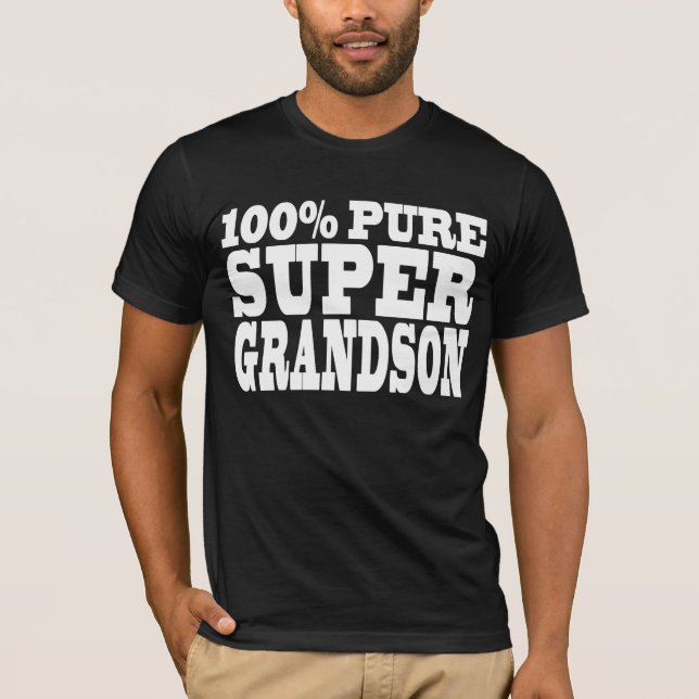 T-shirt Presentes 4 netos: Neto super puro de 100% (Frente)