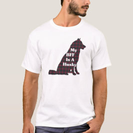 T-shirt Presentes BFF Siberianos HUSKY
