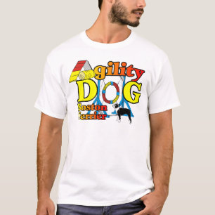 T-shirt Presentes da agilidade de Boston Terrier