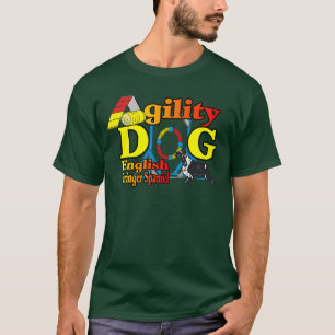 T-shirt Presentes da agilidade do Spaniel de Springer