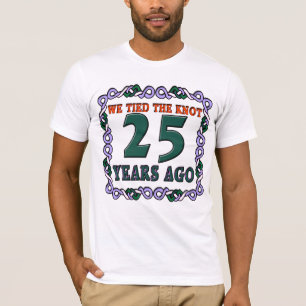T-shirt Presentes de 25 de Aniversário