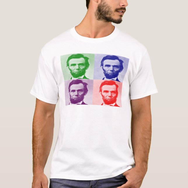 T-shirt & presentes de Abraham Lincoln (Frente)