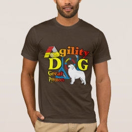 T-shirt Presentes de Agilidade dos Pirenéus excelentes