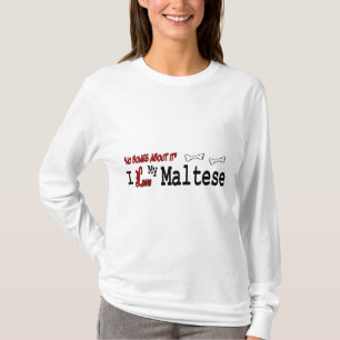 T-shirt Presentes de Amantes Malteses