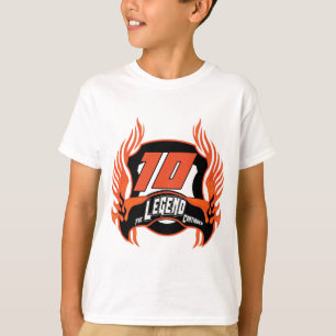 T-shirt Presentes de aniversário da legenda os 10ns