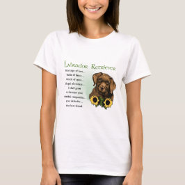 T-shirt Presentes de chocolate Labrador rebitador