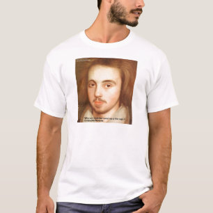 T-shirt Presentes de Citação de Amor "1º Site" de Christop