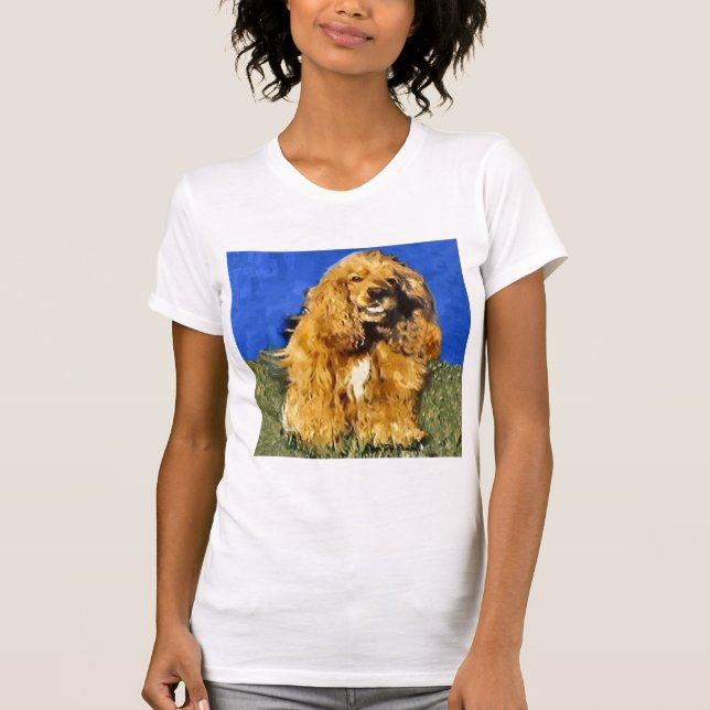 T-shirt Presentes de Cocker Spaniel (Frente)