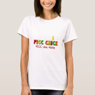 T-shirt Presentes de Enfermeiro de LINHA PICC