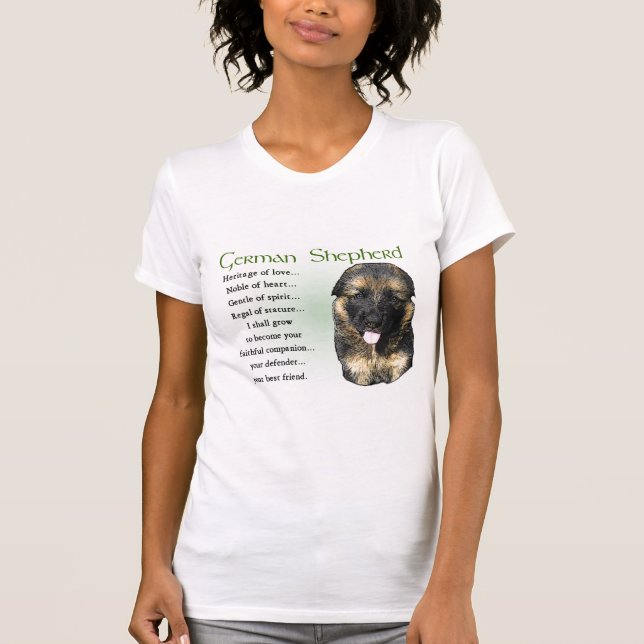 T-shirt Presentes de german shepherd (Frente)