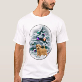T-shirt Presentes de Natal Norfolk Terrier