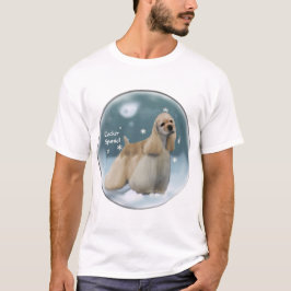 T-shirt Presentes de Natal para Cocker Spaniel